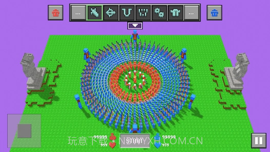 块状布娃娃之战最新版截图3