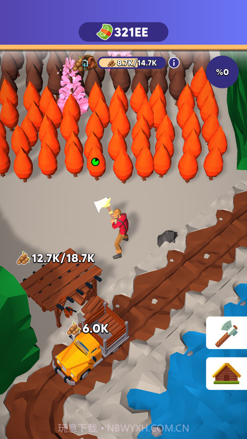 闲置伐木工人(Idle Lumberjack)截图1 闲置伐木工人(Idle Lumberjack)截图1