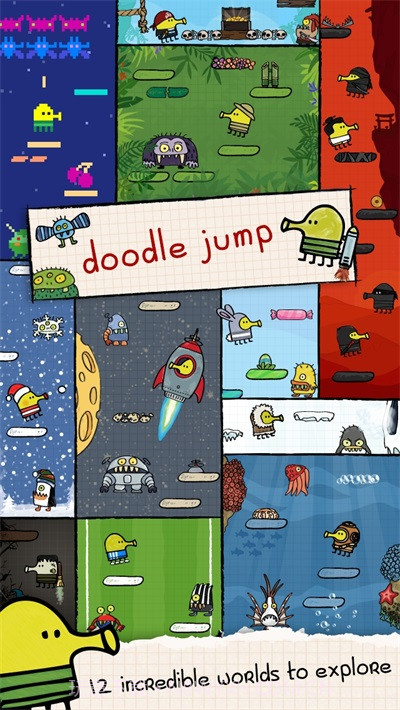 Doodle Jump正式版截图2 Doodle Jump正式版截图2