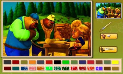 熊出没涂鸦安卓截图1