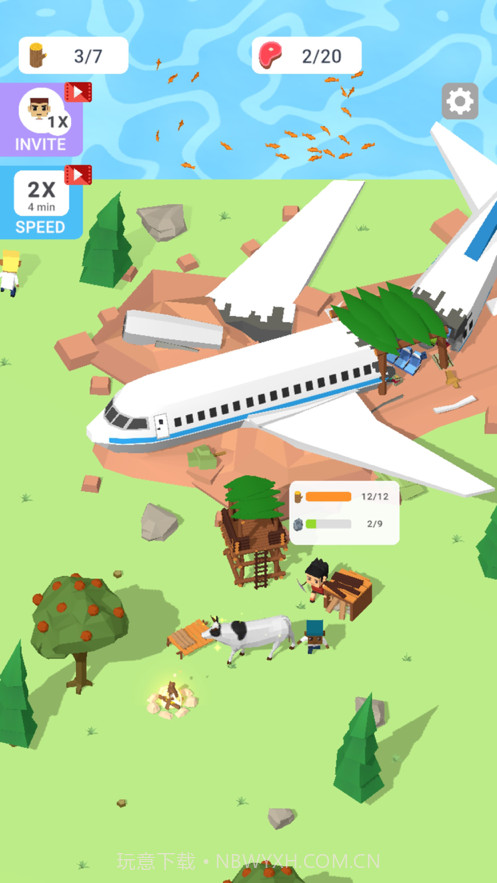 岛屿建设者单击生存截图5