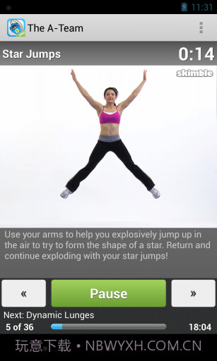 健身训练 Workout Trainer截图2 健身训练 Workout Trainer截图2