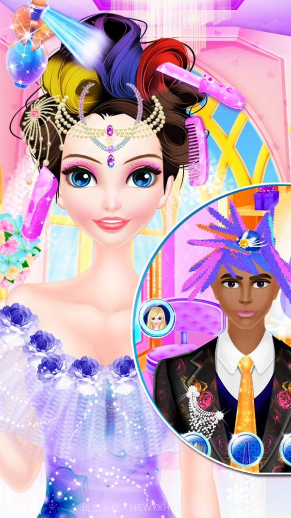 疯狂婚礼发型设计截图3