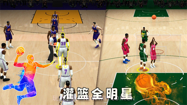 灌篮全明星5v5截图2 灌篮全明星5v5截图2