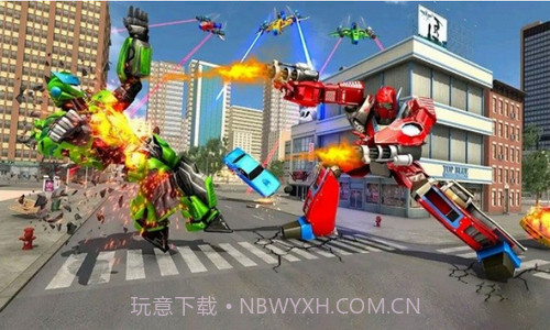 3D变形机器大战截图2