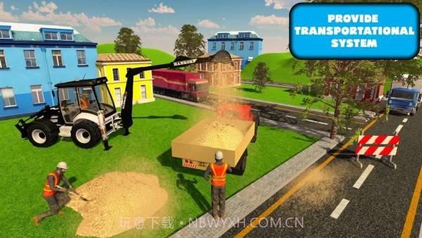 3D挖掘起重机截图2