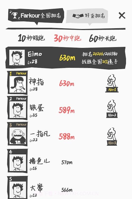 指尖跑酷截图4 指尖跑酷截图4