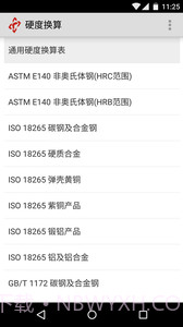 硬度换算截图1 硬度换算截图1