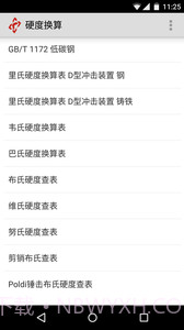 硬度换算截图2 硬度换算截图2