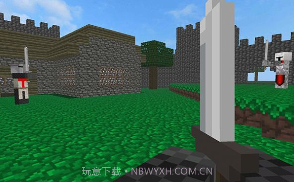 方块战争中世纪战斗截图2 方块战争中世纪战斗截图2