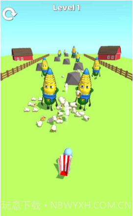 爆米花射击跑截图3
