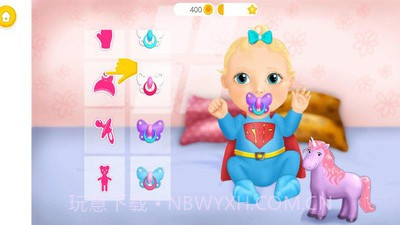 公主照顾可爱宝宝截图1