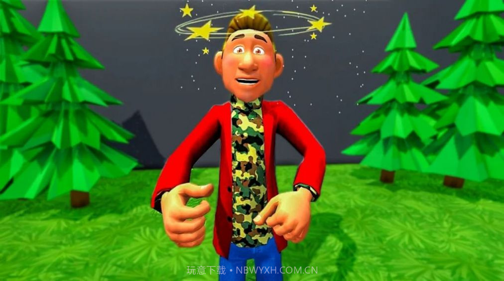 可怕的黑暗邻居谜语3D截图1