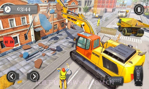 工程建设挖掘机驾驶截图4