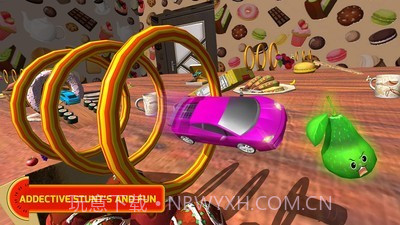 疯狂的汽车特技表演截图2