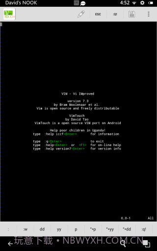 Vim编辑器 Vim Touch截图1 Vim编辑器 Vim Touch截图1