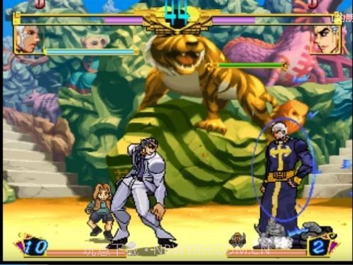 jojo乱斗mugen截图3 jojo乱斗mugen截图3