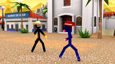 牛仔火柴人战士截图1 牛仔火柴人战士截图1