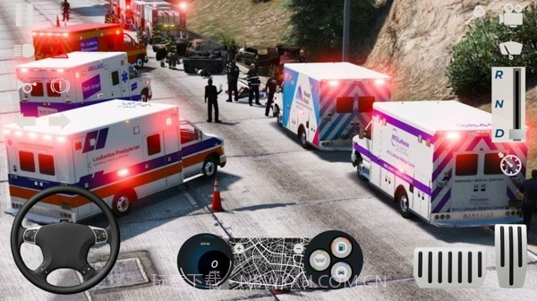 救护车城市模拟器截图2