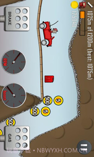 爬坡赛: Hill Climb Racing截图7