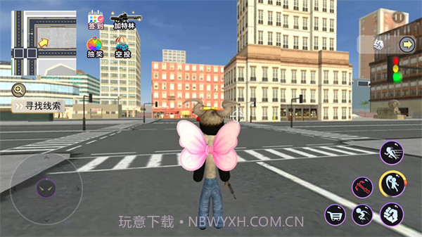 火柴英雄绳索城市截图3