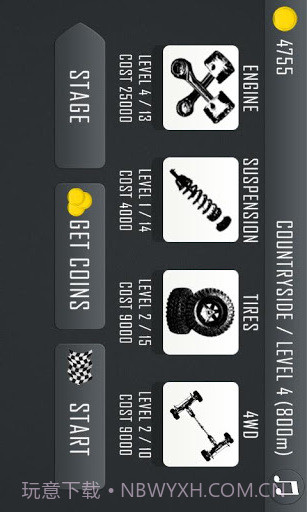 爬坡赛: Hill Climb Racing截图14