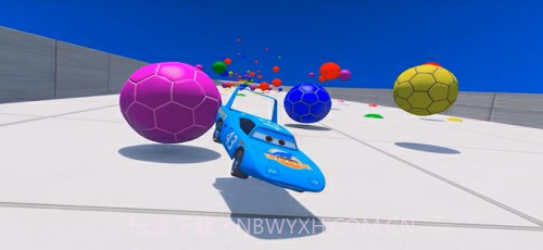 超级英雄特技赛车截图1