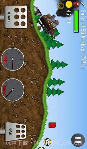 爬坡赛: Hill Climb Racing截图3