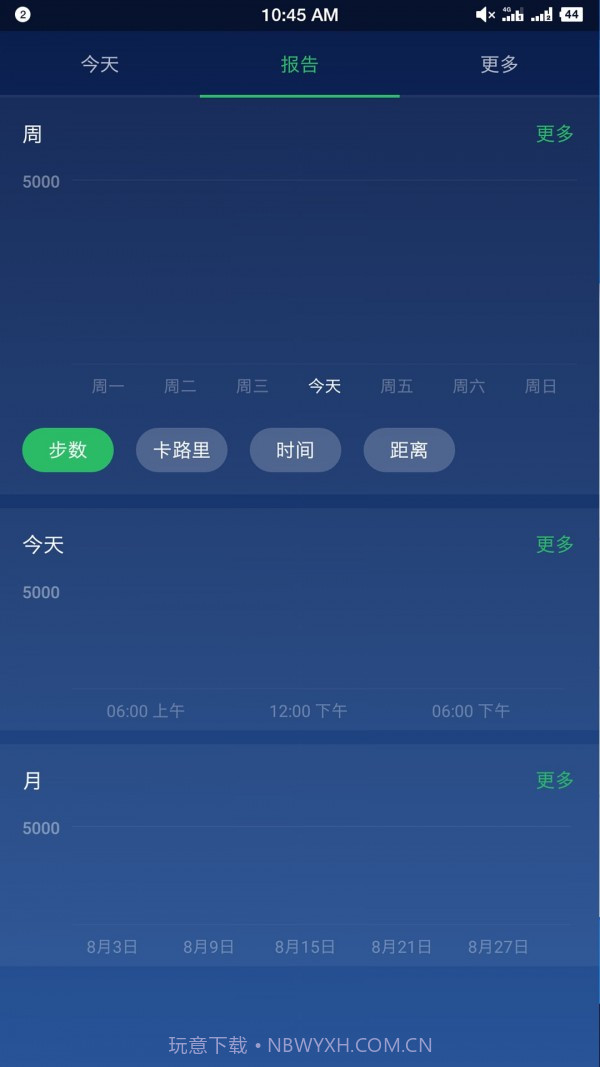 计步卡路里截图2