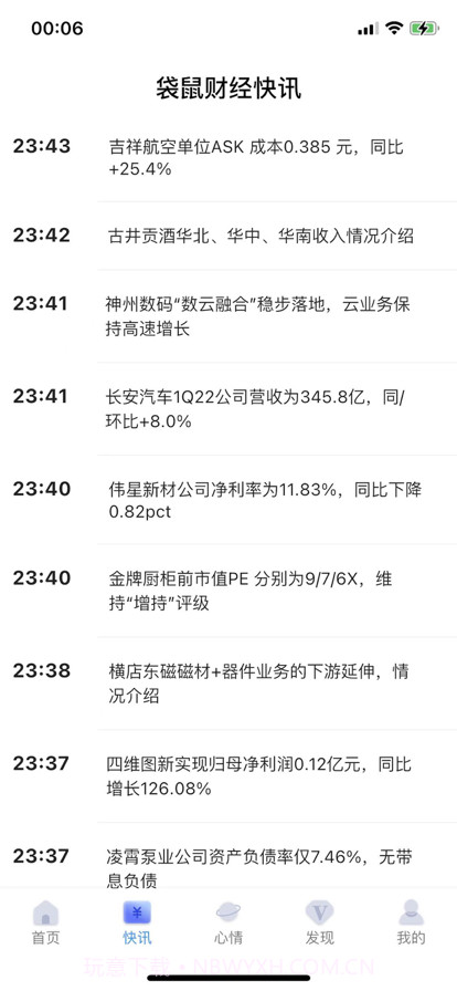 袋鼠资讯截图2 袋鼠资讯截图2