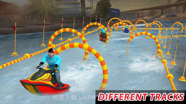 摩托艇特技模拟截图1