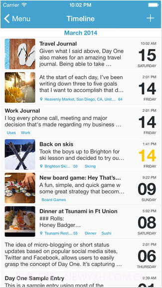简易日记截图2 简易日记截图2