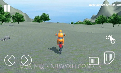 摩托物理下山模拟器截图1