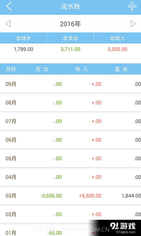 智慧家庭记账截图5 智慧家庭记账截图5