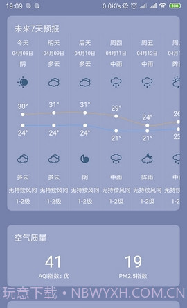 银米天气截图3 银米天气截图3