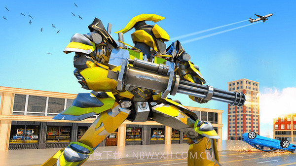 出租车变形机器人截图3