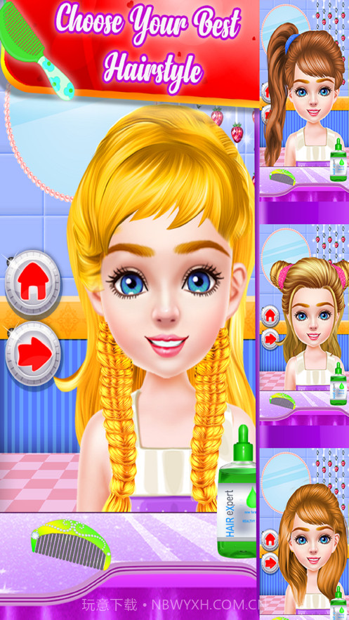 可爱的女孩超级美发沙龙截图8