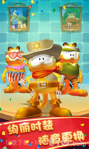 加菲猫酷跑-美国之旅截图2