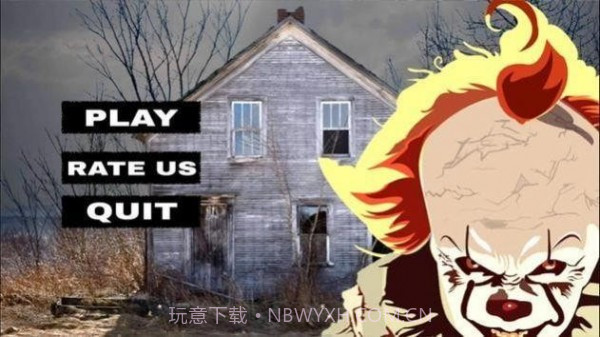 疯狂小丑恐怖屋逃生截图1