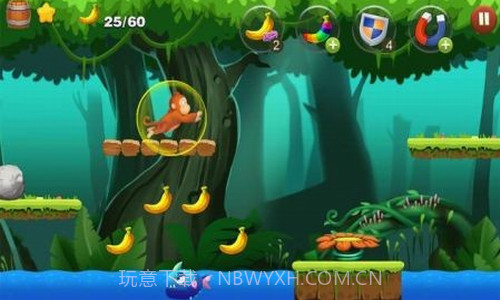 丛林猴子奔跑截图2