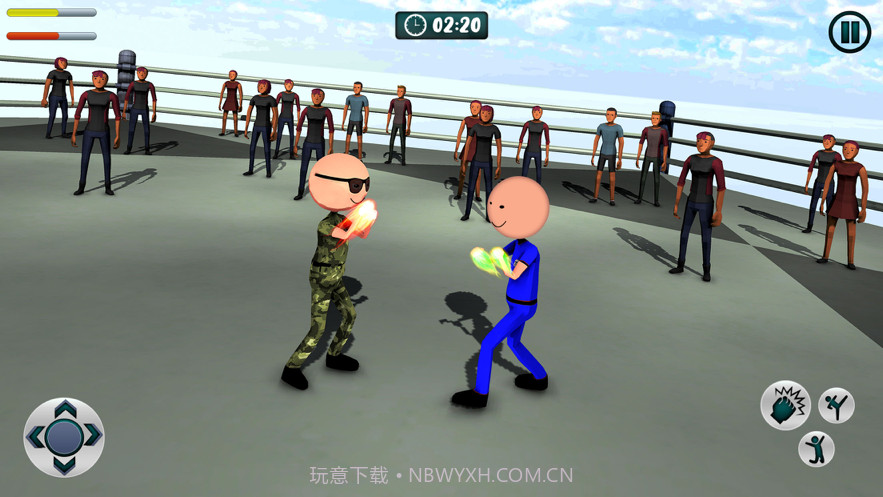 火柴人布娃娃下马截图1