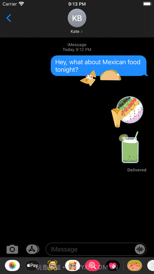 MinimalFoodStickers截图5 MinimalFoodStickers截图5