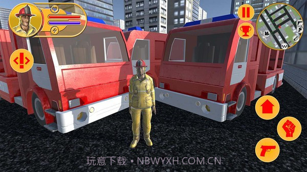 消防车疯狂驾驶截图2 消防车疯狂驾驶截图2