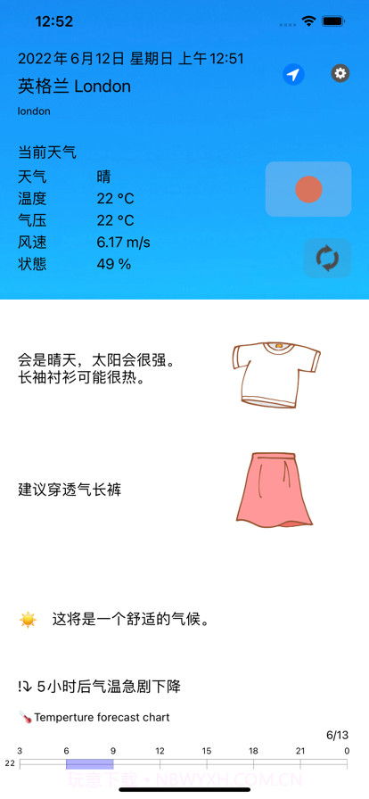 衣服和天气截图8 衣服和天气截图8