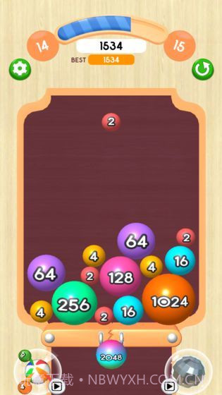 2048球球3D截图3 2048球球3D截图3