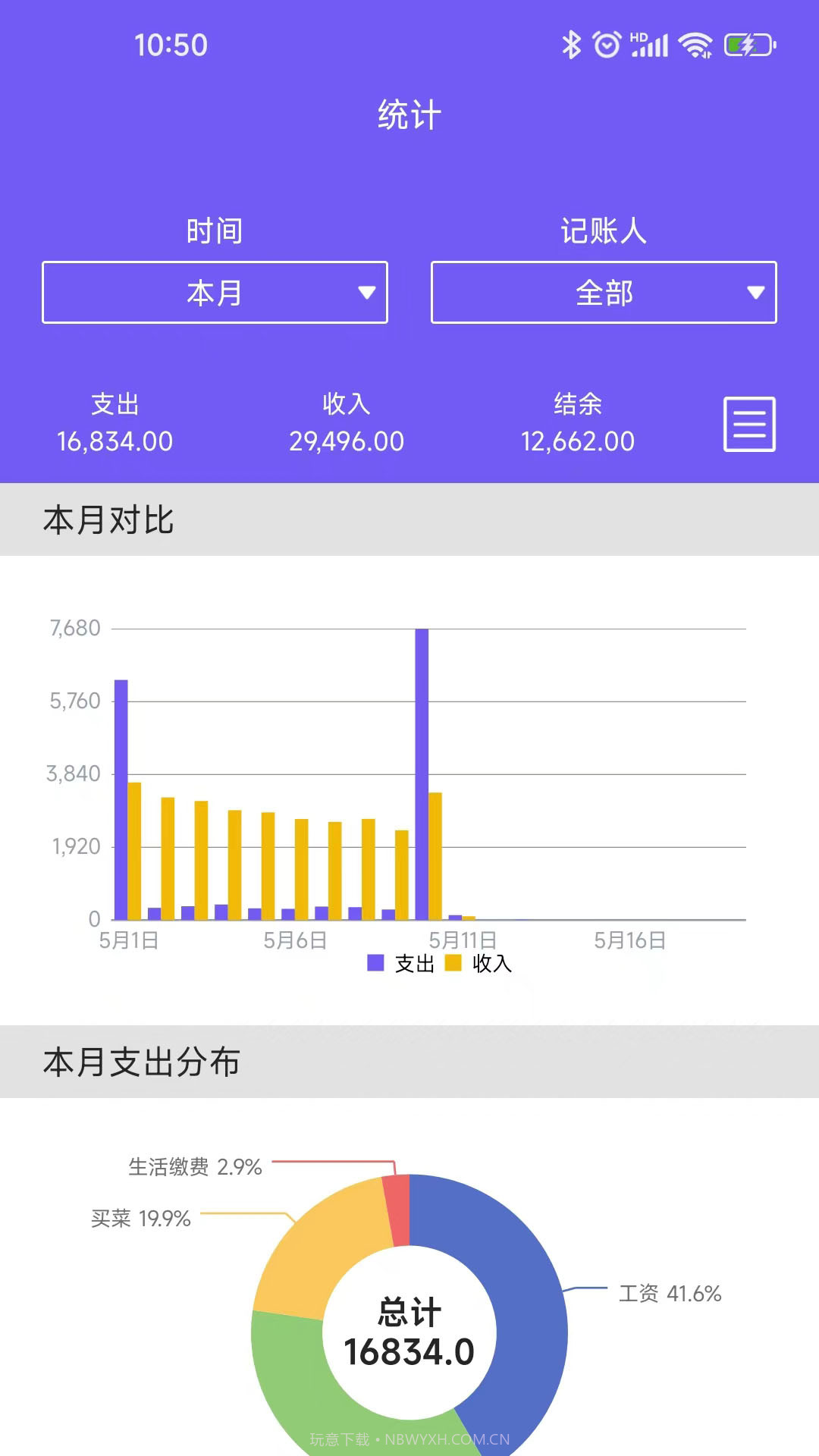 迅易记账截图4 迅易记账截图4