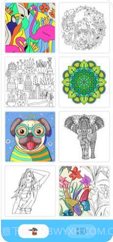 paint.ly秘密花园数字涂色截图4