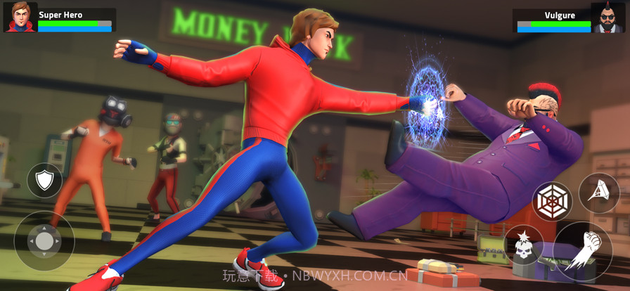 蜘蛛网超级英雄:格斗截图2 蜘蛛网超级英雄:格斗截图2