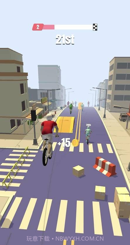 自行车冲刺赛截图3
