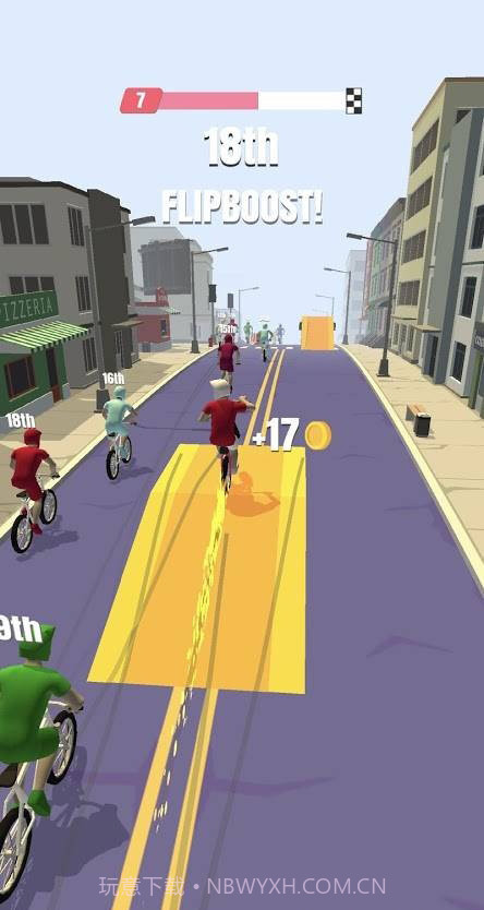 自行车冲刺赛截图2